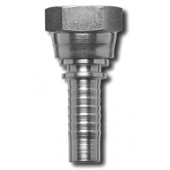 INSERTO A PRESSARE TUBO 1/4" FEMMINA 1/4" - GAS