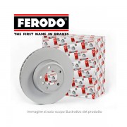DDF140 COPPIA DISCHI FRENO ANTERIORE FERODO 
