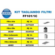 KIT FILTRI FIAT/LANCIA 1.3 JTD -MJT-MJTD 16 V MULTIJET