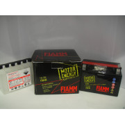 FTX9-BS BATTERIA MOTO FIAMM PIAGGIO ENERGY AGM YUASA YTX9-BS 12V 8Ah + LIQUIDO